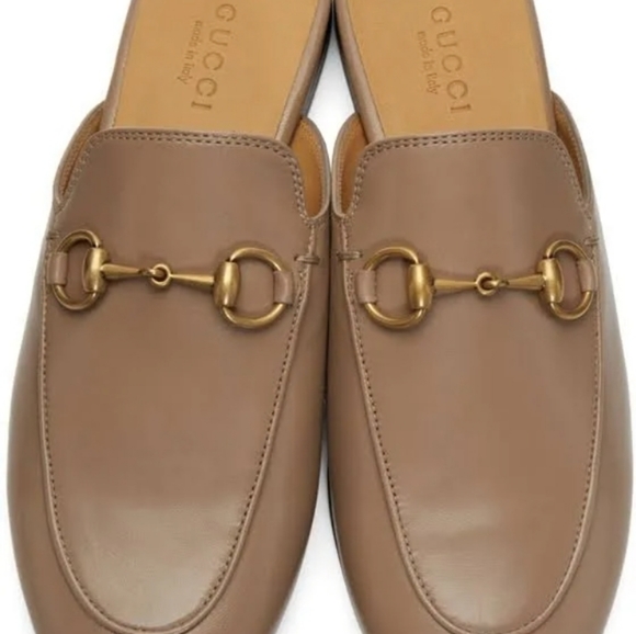 GUCCI Princetown leather slipperBrown | SIZE 34.5 - Picture 4 of 13